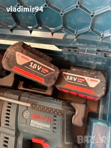Bosch GBH 18V-20, снимка 4 - Перфоратори - 53761620