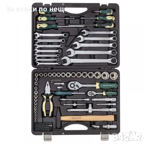 Гедоре 110 части 1/2'' и 1/4'' RockForce, снимка 3 - Гедорета - 50344690