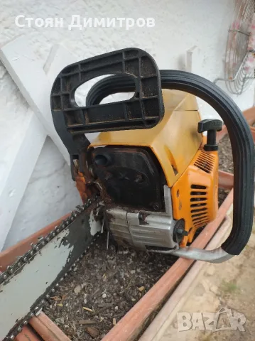 Бензинов верижен трион резачка ,,PARTNER 710,, оранжев корпус,2000w,работен обем двигателп 52см, , снимка 12 - Моторни триони/резачки - 56232073