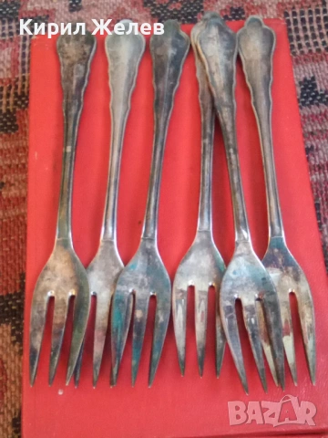 Комплект малки вилици 26969, снимка 5 - Антикварни и старинни предмети - 53389135
