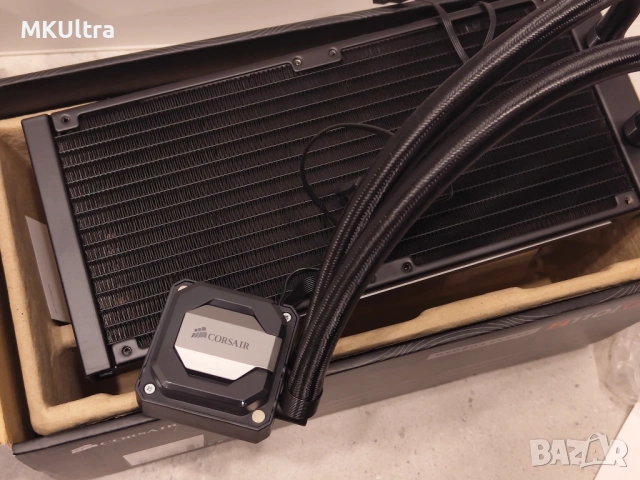 Водно охлаждане Corsair Hydro Series H110i GT AIO 280mm, снимка 3 - Други - 53343619