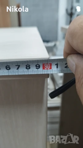 Двукрил гардероб с плъзгащи се врати и заключване - офис шкаф 90/150/46, снимка 3 - Шкафове и рафтове - 51280123