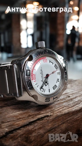 Восток Амфибия автомат мъжки часовник , снимка 4 - Мъжки - 53455648