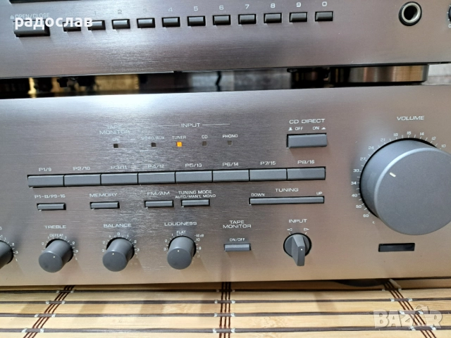 YAMAHA = RX-450 / CDX-550E / KX-330, снимка 3 - Ресийвъри, усилватели, смесителни пултове - 52376419