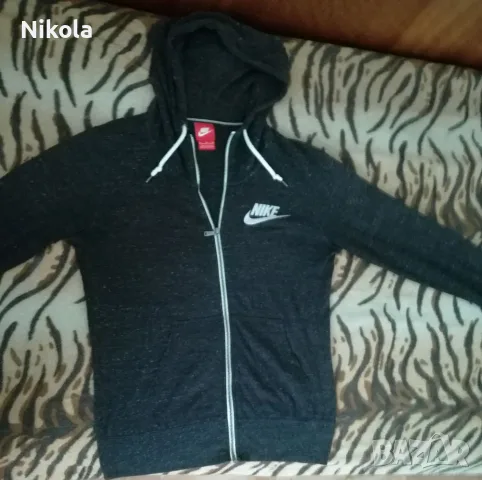 NIKE/НАЙК-Оригинален Тъмно Сив Суичър-Горнище !, снимка 2 - Суичъри - 56097285