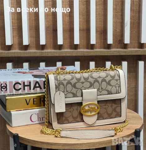 Coach Дамска Чанта - Налични Различни Цветове Код D1822, снимка 5 - Чанти - 49071646