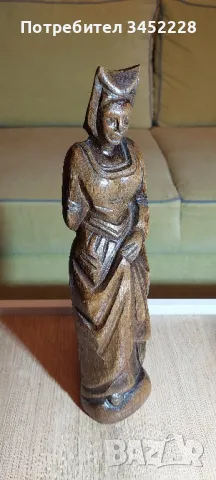 дърворезба за колекционери височина 33см , снимка 6 - Антикварни и старинни предмети - 49154821