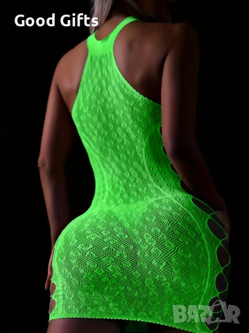 Секси светеща рокля, Светещо Еротично бельо, снимка 4 - Бельо - 44637035