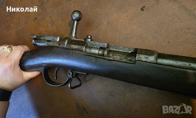 Пушка Германия маузер модел 1871г., снимка 4 - Антикварни и старинни предмети - 50305456