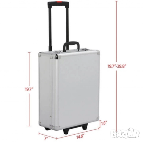 Куфар с иструменти 499 части KRAFTROYAL B-449-KR