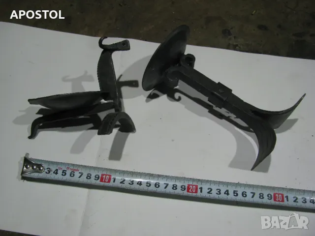 свещник пепелник ковано желязо , снимка 4 - Антикварни и старинни предмети - 48998327