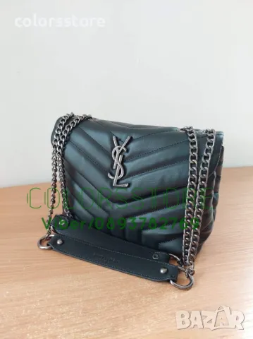 Черна чанта YSL -SG-D486, снимка 2 - Чанти - 43083178