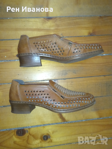 Продавам дамски обувки Rieker , снимка 3 - Дамски обувки на ток - 44766613