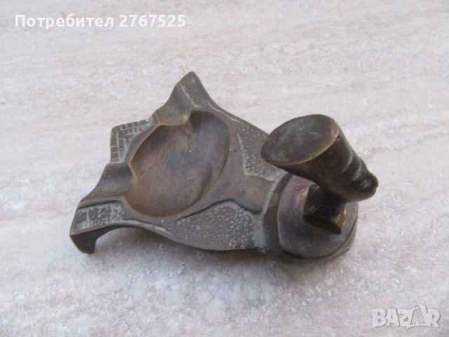 Стар Ретро Месингов Египетски Пепелник, снимка 4 - Колекции - 39538859