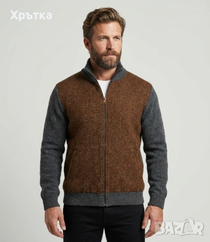 Paul & Shark Yachting - Оригинална мъжка жилетка с цип размер L