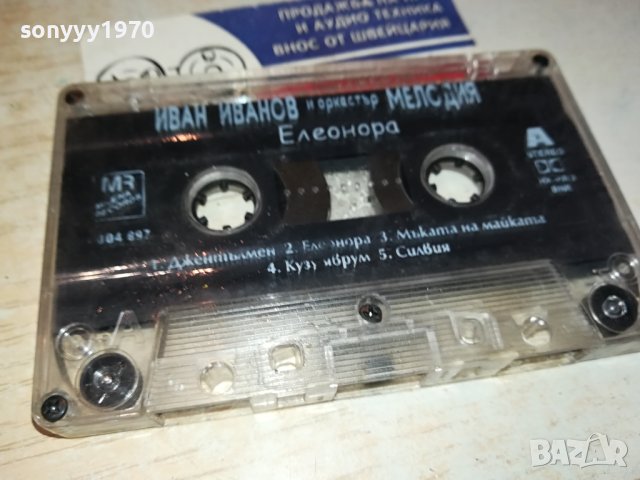 ИВАН ИВАНОВ И ОРК МЕЛОДИЯ-ЕЛЕОНОРА 2102241719, снимка 11 - Аудио касети - 44402836