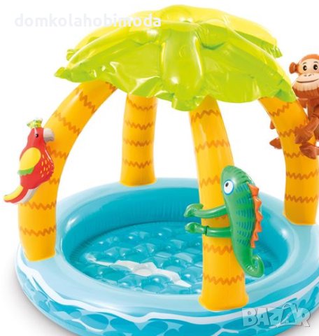 Бебешки басейн-Intex 1.02m x 86cm със сеник
