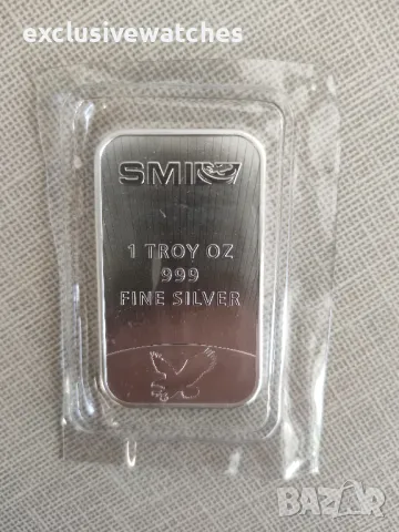 1 тройунция Sunshine Minting Mercury 999 чисто сребро, снимка 3 - Нумизматика и бонистика - 47677112