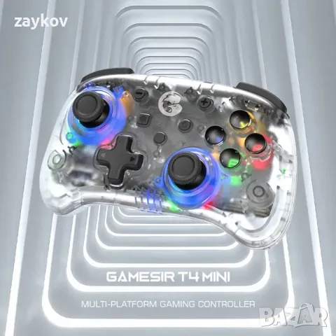 Геймпад GAMESIR T4 MINI PRETO 2.4G WIRELESS/BLUETOOTH, снимка 2 - Друга електроника - 47805938