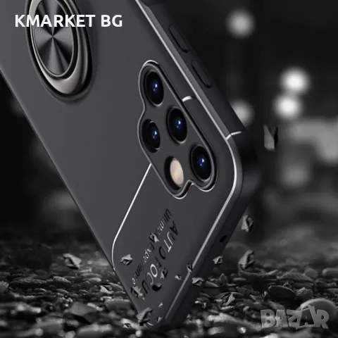 Samsung Galaxy A13 4G Удароустойчив Metal Ring Калъф и Протектор, снимка 8 - Калъфи, кейсове - 48416475