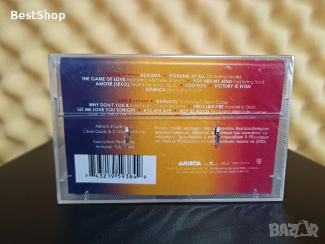 Santana - Shaman, снимка 2 - Аудио касети - 53339335