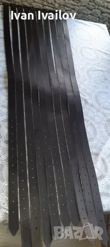 Ест. Кожа Мъжки колани с българска катарама , снимка 3 - Колани - 48527989