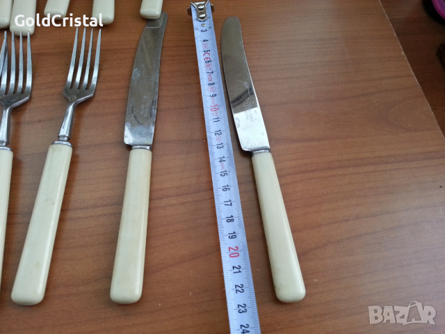 стари немски прибори за хранене вилици и ножове , снимка 3 - Антикварни и старинни предмети - 36392640