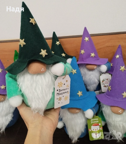 Коледен гном джудже ръчно изработени, снимка 3 - Коледни подаръци - 52451593