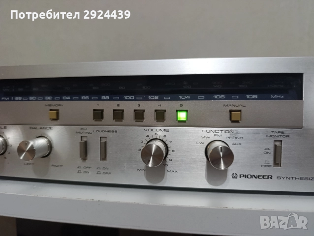 PIONER SX-600L, снимка 5 - Ресийвъри, усилватели, смесителни пултове - 52619348