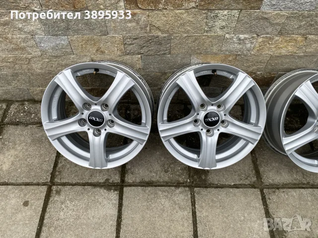 Оригинални джанти OXXO Charon VW 15”, снимка 2 - Гуми и джанти - 56279178