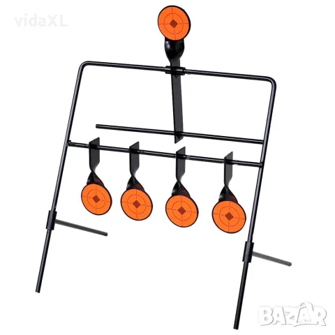 vidaXL Автоматична мишена за стрелба с 4 + 1 ротационни цели