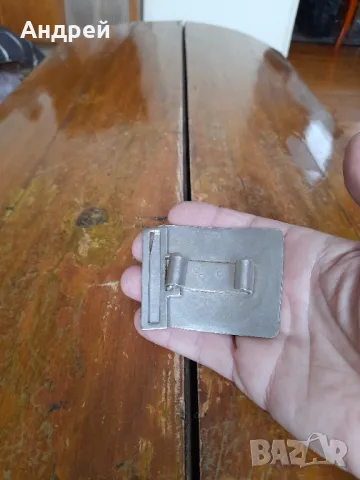 Стара тока за милиционерски,полицейски колан #2, снимка 3 - Други ценни предмети - 49815653