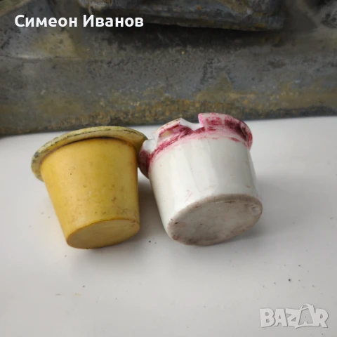 Стара комунистическа мастилница с фигура на работник ковач #6122, снимка 14 - Антикварни и старинни предмети - 51202796