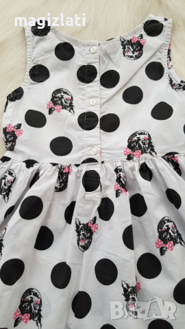 Детска рокля H&M Котета 3-4 години, снимка 3 - Детски рокли и поли - 36486704
