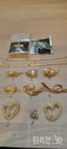 Старинна висулка Камея, винтидж. Брошка. Брошки позлатени, снимка 5 - Други ценни предмети - 52591334