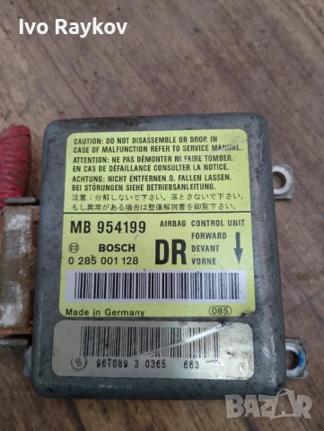 Airbag , SRS ,Mitsubishi , MB 954199 , 0285001128 