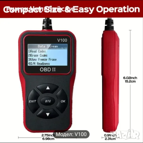 Скенер за диагностика на автомобилни грешки OBD2, снимка 3 - Аксесоари и консумативи - 49071289