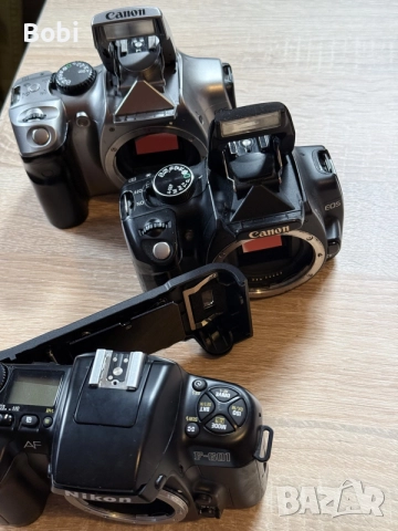 Продавам 3 фотоапарата Nikon и Canon , снимка 4 - Фотоапарати - 56269211