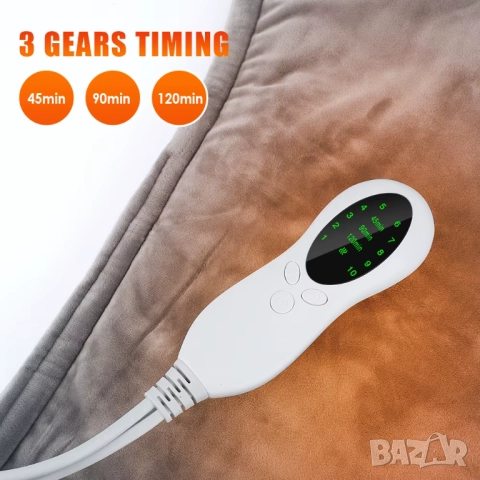 Електрически елек за болки в гърба горещ компрес за шия рамене, гръб, снимка 3 - Други - 52127721