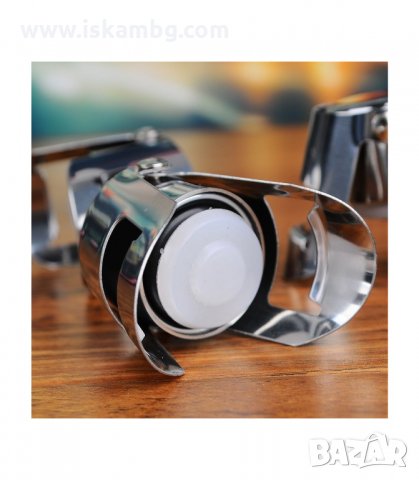 ТАПА ЗА ВИНО ОТ НЕРЪЖДАЕМА СТОМАНА - код 2910, снимка 9 - Аксесоари за кухня - 33909997