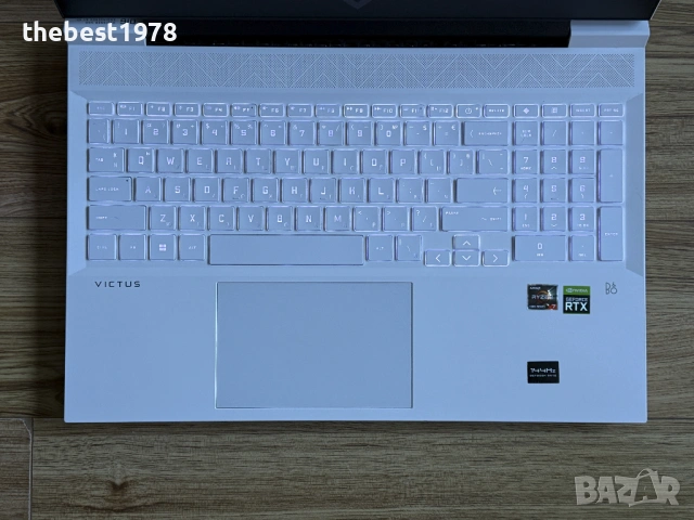 144Hz HP Victus 16`Ryzen 7-5800H/RTX 3060/16GB RAM/512GB SSD/Bang&Olufsen, снимка 3 - Лаптопи за игри - 53039814