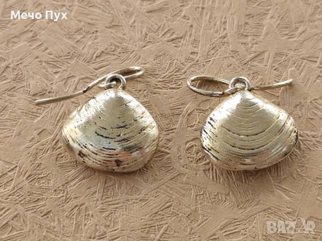 Сребърни обеци Миди (174), снимка 5 - Обеци - 52412239