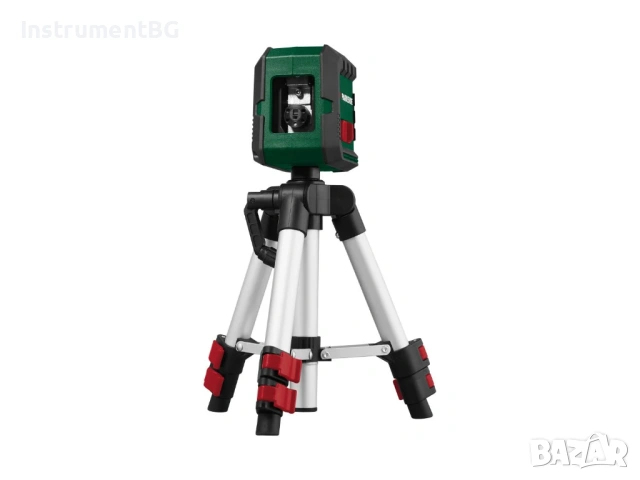 Лазерен нивелир с кръстосани линии със статив PKLL 3 A1, снимка 3 - Измервателни инструменти - 53624430