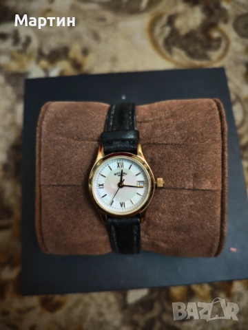 Дамски часовник ROTARY Dolphin Standard Gold Plated Date Quartz