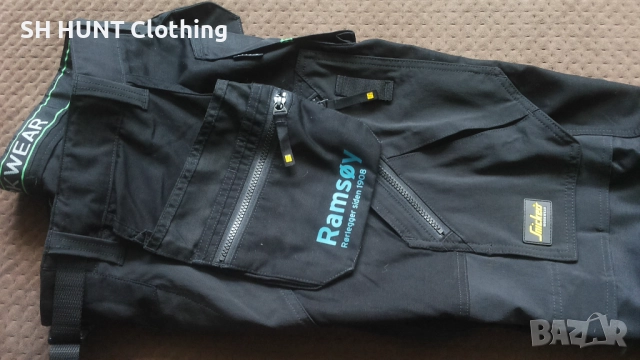 Snickers 6931 Flexi Work High-Vis Work Stretch Trousers раз 50 / M еластичен работен панталон W4-574, снимка 4 - Панталони - 52075736