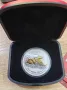 Сребро 1 oz Годината на Мишката 2008 Лунар Австралия  с позлата, снимка 3