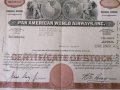 Сертификат за 39 акции | Pan American World Airways | 1971г., снимка 3