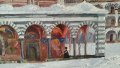 Картина "Зима в Рилския манастир", худ. А. Верещак, 1923 г., снимка 3