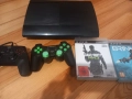 PS3 Super Slim 500GB Хакнат + игри, снимка 1
