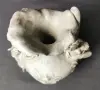 Франция 1900-те/28см-5кг/стара френска фигурална ваза с феи/калай, снимка 13